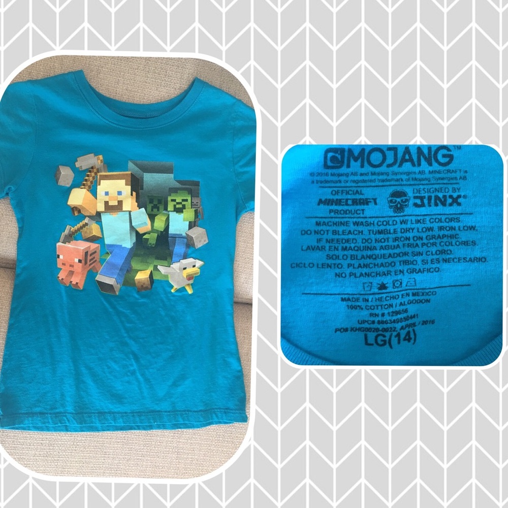 Minecraft Tee 🔥4 for $15🔥